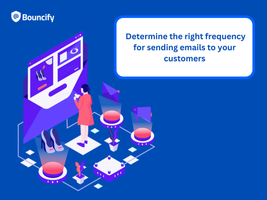 Recommended frequency for sending emails to your customers